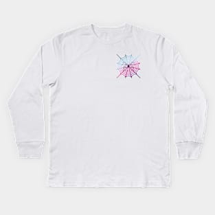 COBWEB COTTAGE SIMPLE LOGO (small logo) Kids Long Sleeve T-Shirt